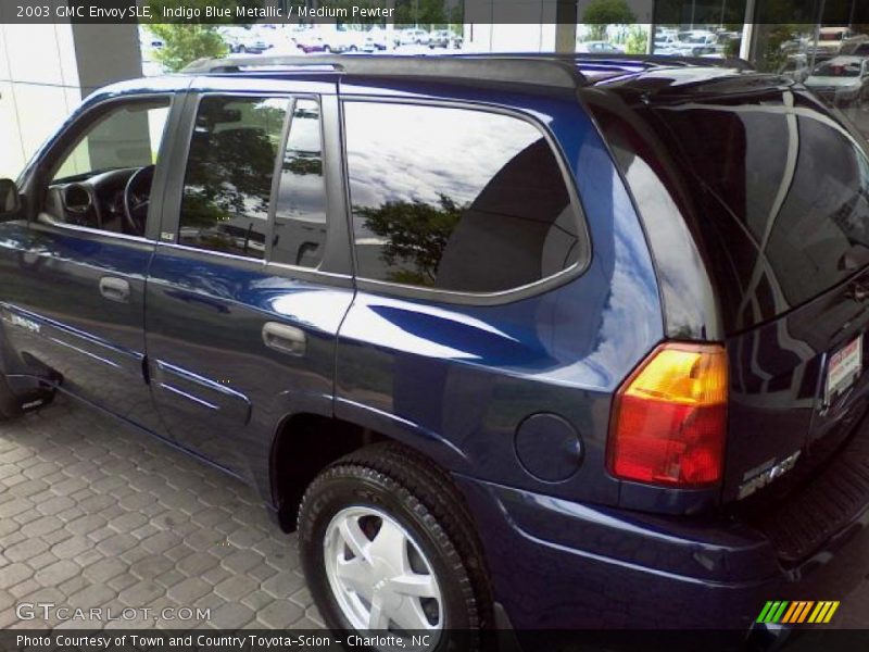 Indigo Blue Metallic / Medium Pewter 2003 GMC Envoy SLE