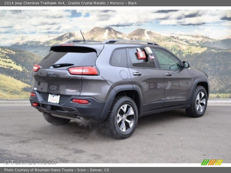 Granite Crystal Metallic / Morocco - Black 2014 Jeep Cherokee Trailhawk 4x4