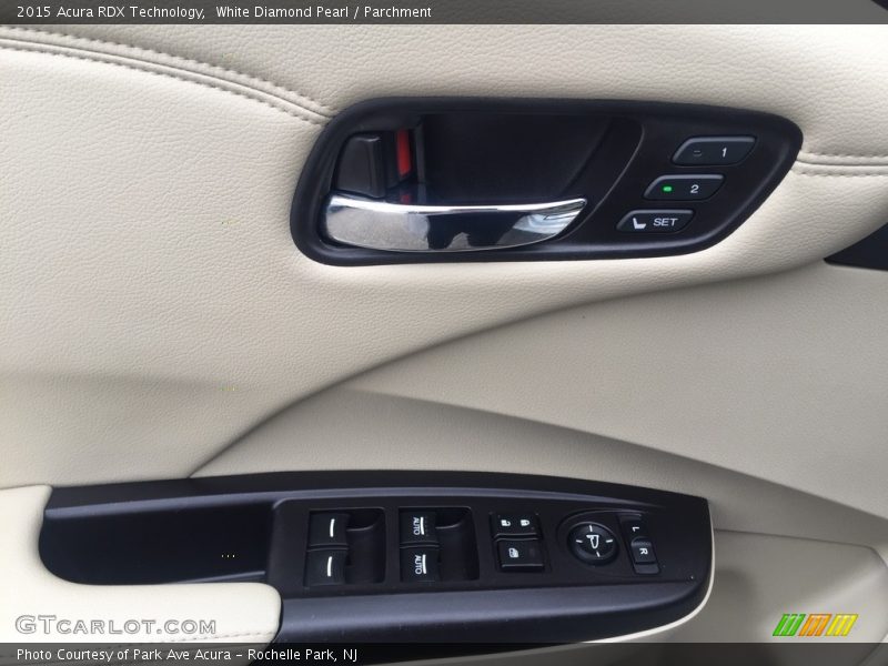 White Diamond Pearl / Parchment 2015 Acura RDX Technology