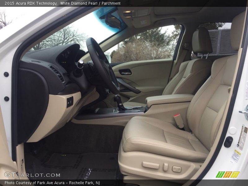 White Diamond Pearl / Parchment 2015 Acura RDX Technology