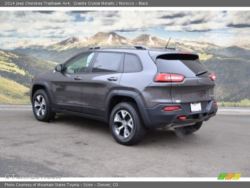 Granite Crystal Metallic / Morocco - Black 2014 Jeep Cherokee Trailhawk 4x4