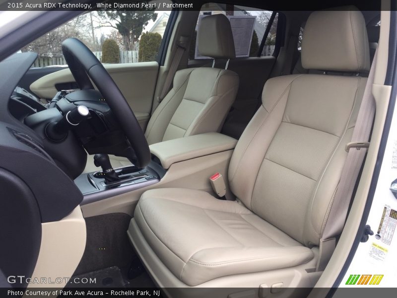 White Diamond Pearl / Parchment 2015 Acura RDX Technology