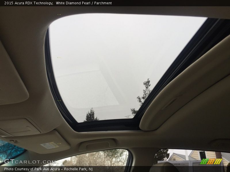 White Diamond Pearl / Parchment 2015 Acura RDX Technology