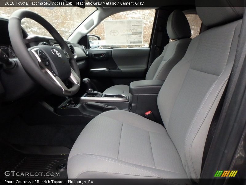 Magnetic Gray Metallic / Cement Gray 2018 Toyota Tacoma SR5 Access Cab