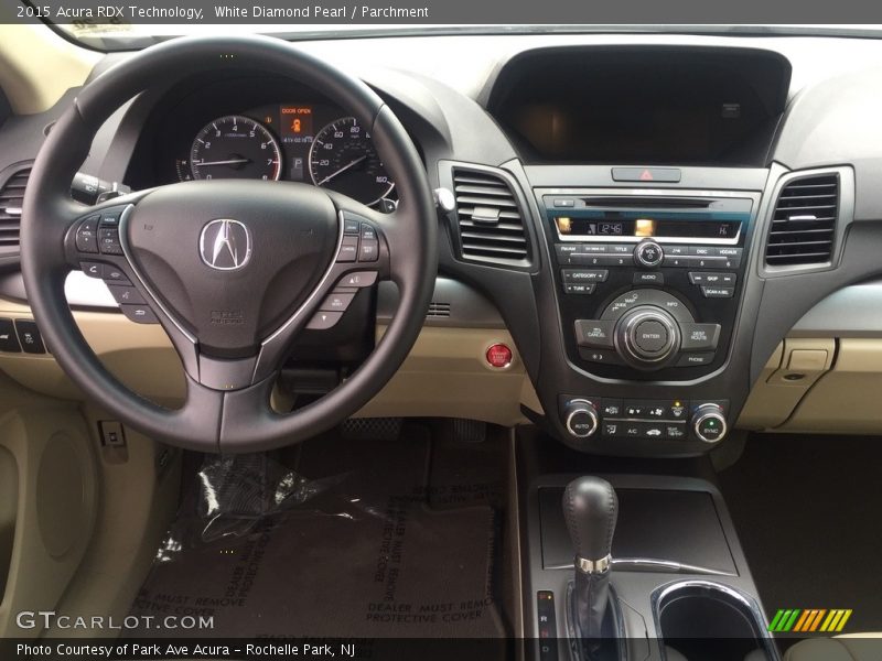 White Diamond Pearl / Parchment 2015 Acura RDX Technology