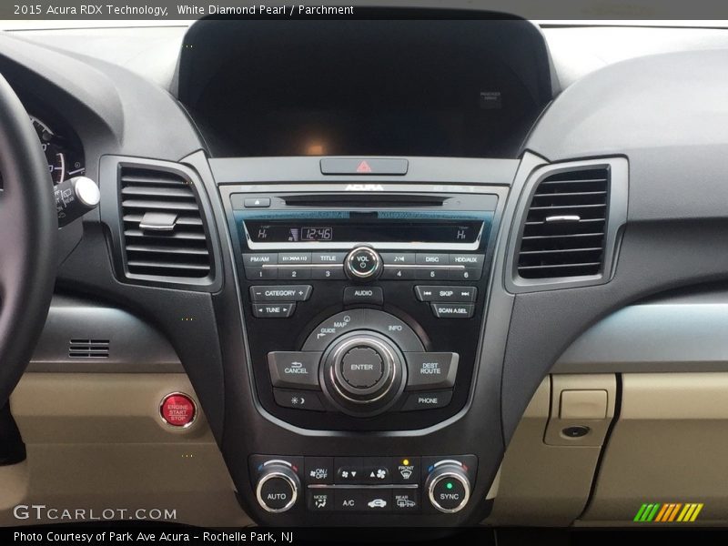 White Diamond Pearl / Parchment 2015 Acura RDX Technology