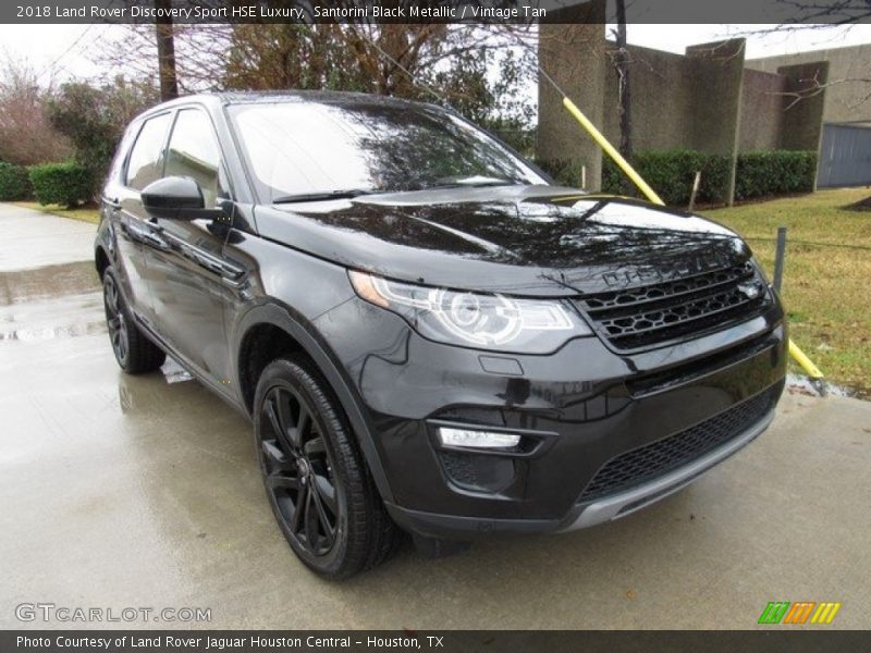 Santorini Black Metallic / Vintage Tan 2018 Land Rover Discovery Sport HSE Luxury