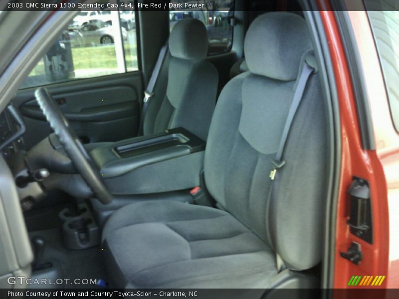 Fire Red / Dark Pewter 2003 GMC Sierra 1500 Extended Cab 4x4