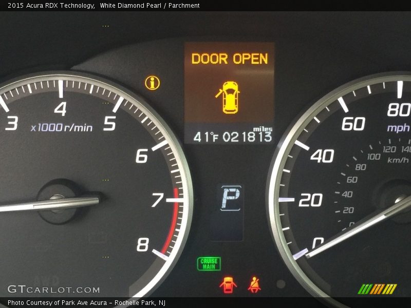 White Diamond Pearl / Parchment 2015 Acura RDX Technology