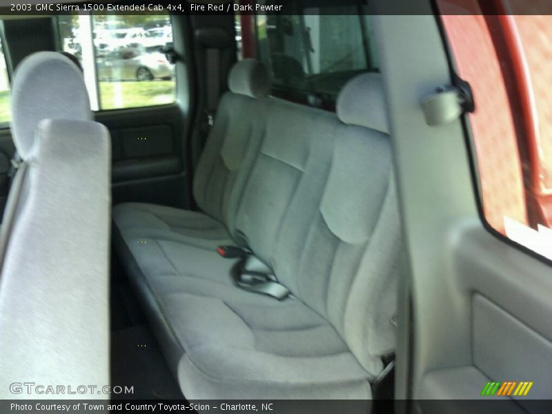 Fire Red / Dark Pewter 2003 GMC Sierra 1500 Extended Cab 4x4