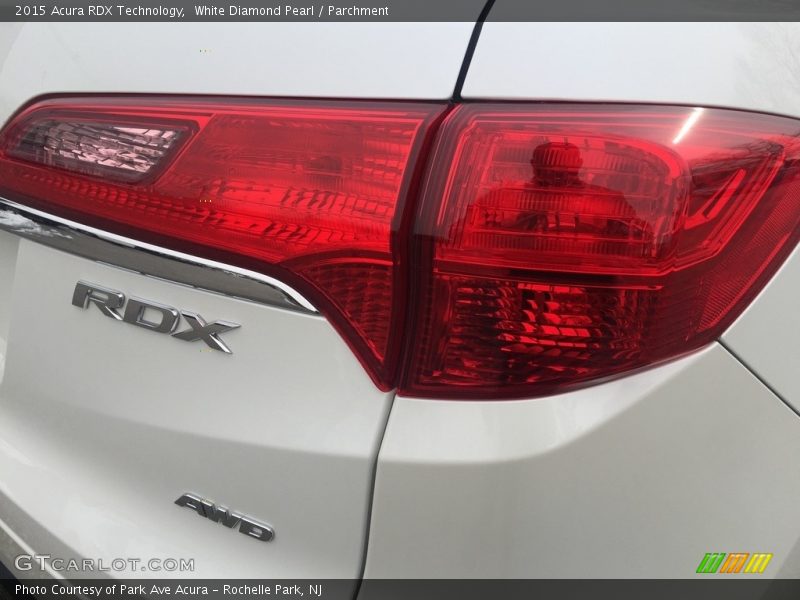 White Diamond Pearl / Parchment 2015 Acura RDX Technology
