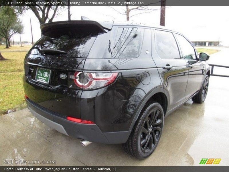 Santorini Black Metallic / Vintage Tan 2018 Land Rover Discovery Sport HSE Luxury