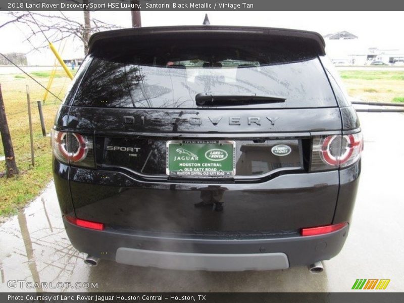 Santorini Black Metallic / Vintage Tan 2018 Land Rover Discovery Sport HSE Luxury