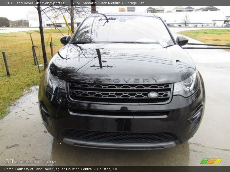 Santorini Black Metallic / Vintage Tan 2018 Land Rover Discovery Sport HSE Luxury