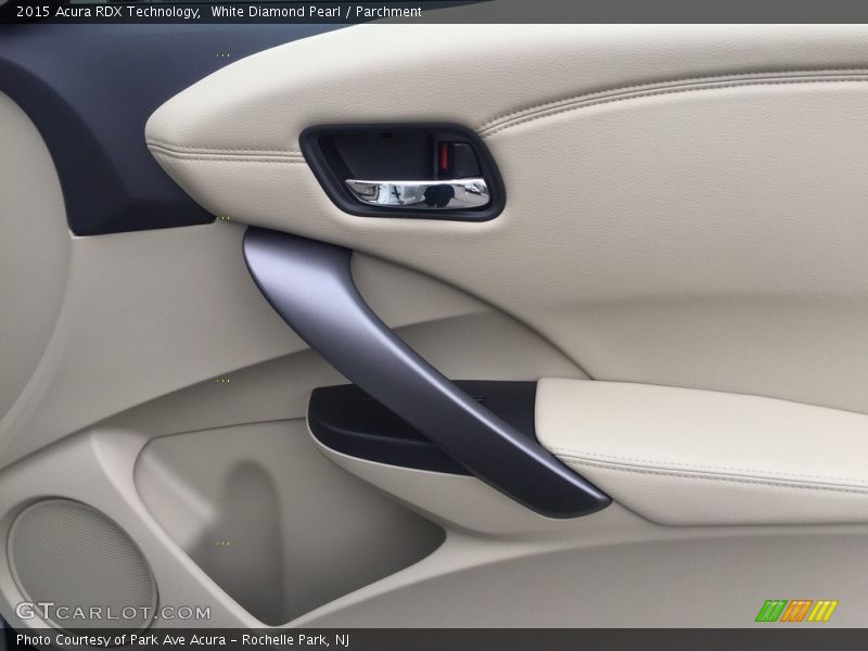 White Diamond Pearl / Parchment 2015 Acura RDX Technology