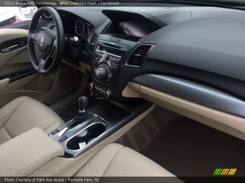 White Diamond Pearl / Parchment 2015 Acura RDX Technology