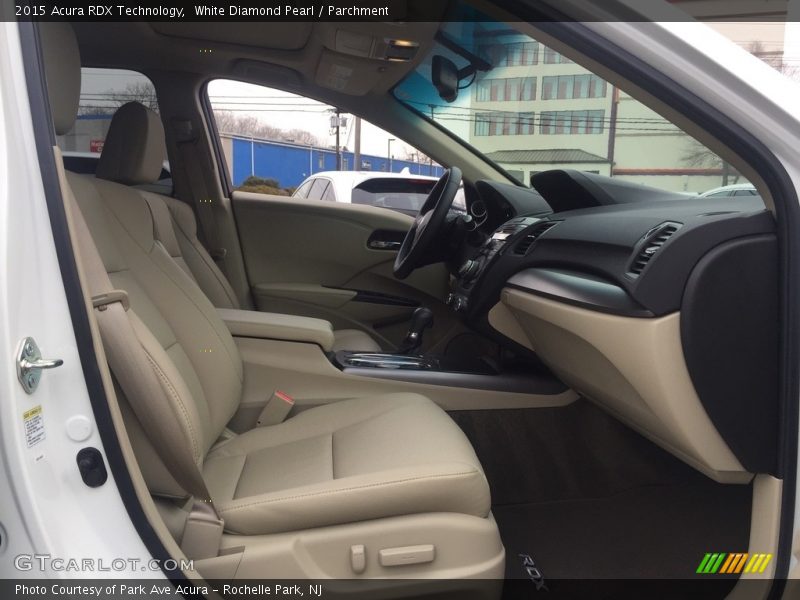 White Diamond Pearl / Parchment 2015 Acura RDX Technology