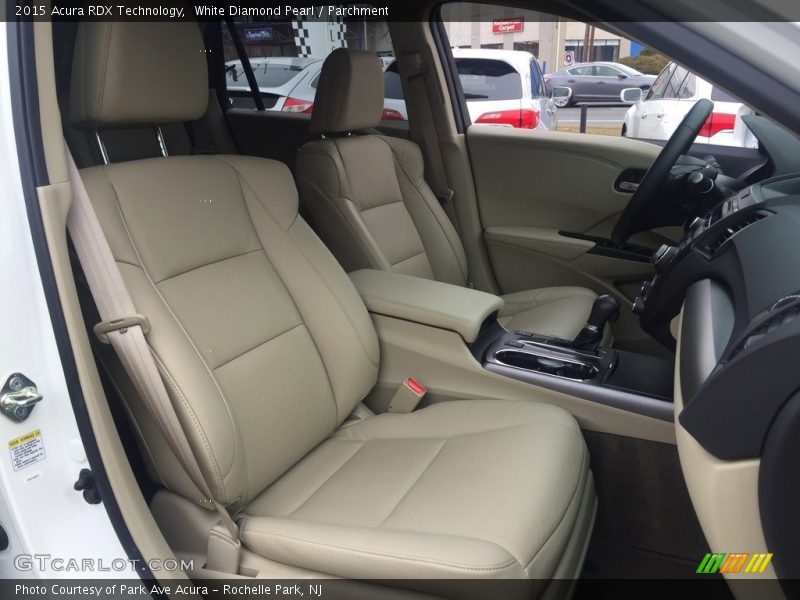 White Diamond Pearl / Parchment 2015 Acura RDX Technology