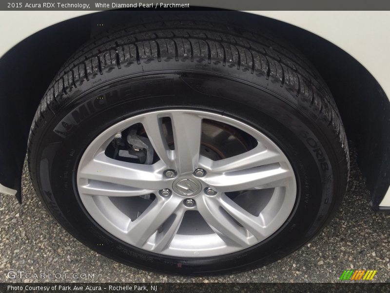 White Diamond Pearl / Parchment 2015 Acura RDX Technology