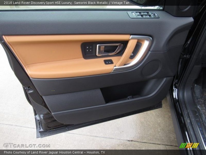 Santorini Black Metallic / Vintage Tan 2018 Land Rover Discovery Sport HSE Luxury