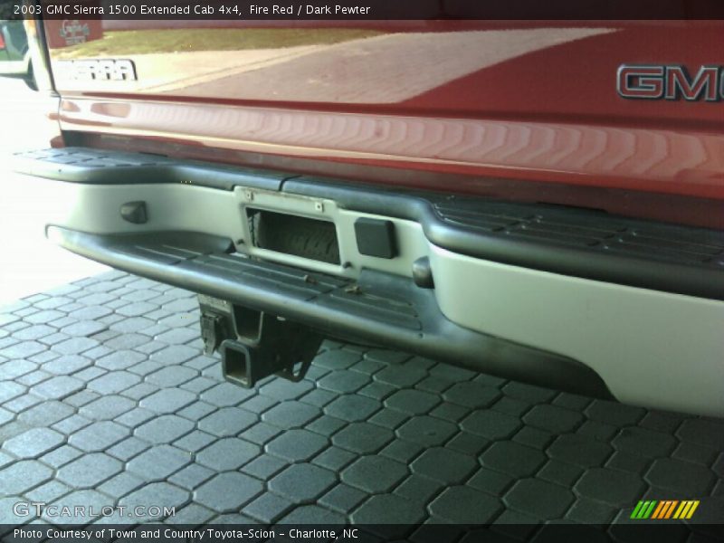 Fire Red / Dark Pewter 2003 GMC Sierra 1500 Extended Cab 4x4