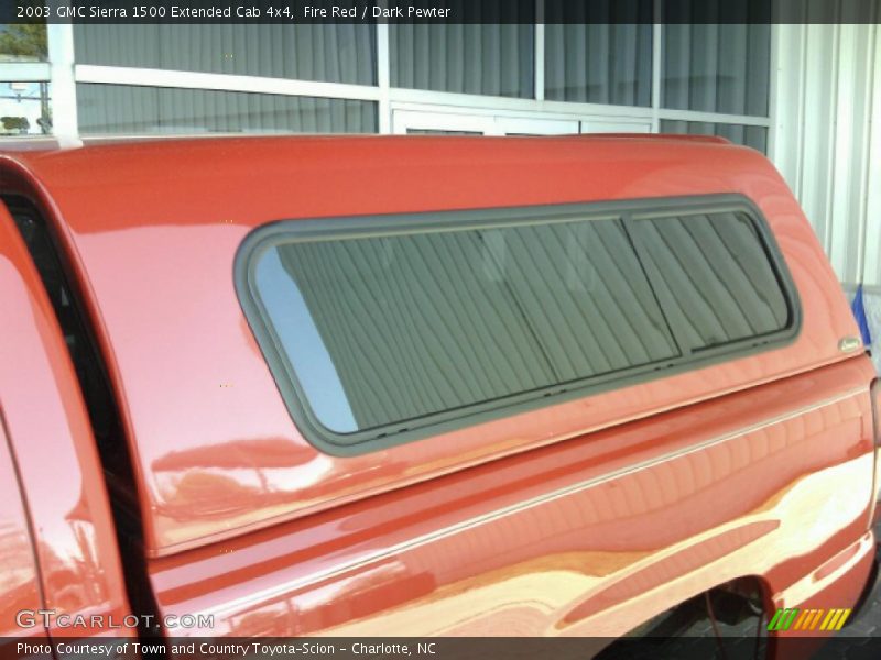 Fire Red / Dark Pewter 2003 GMC Sierra 1500 Extended Cab 4x4
