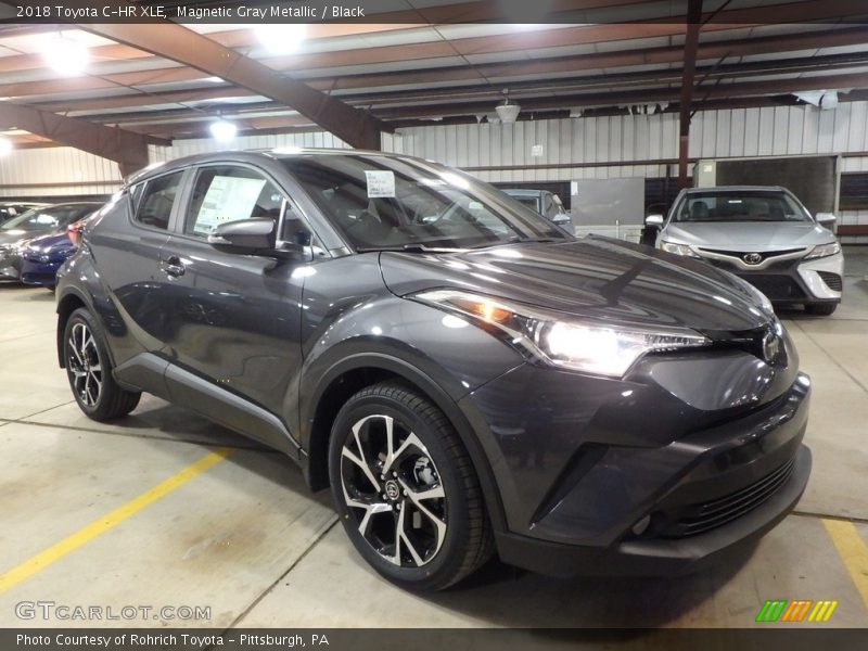Magnetic Gray Metallic / Black 2018 Toyota C-HR XLE