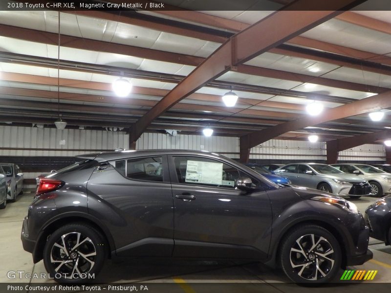 Magnetic Gray Metallic / Black 2018 Toyota C-HR XLE