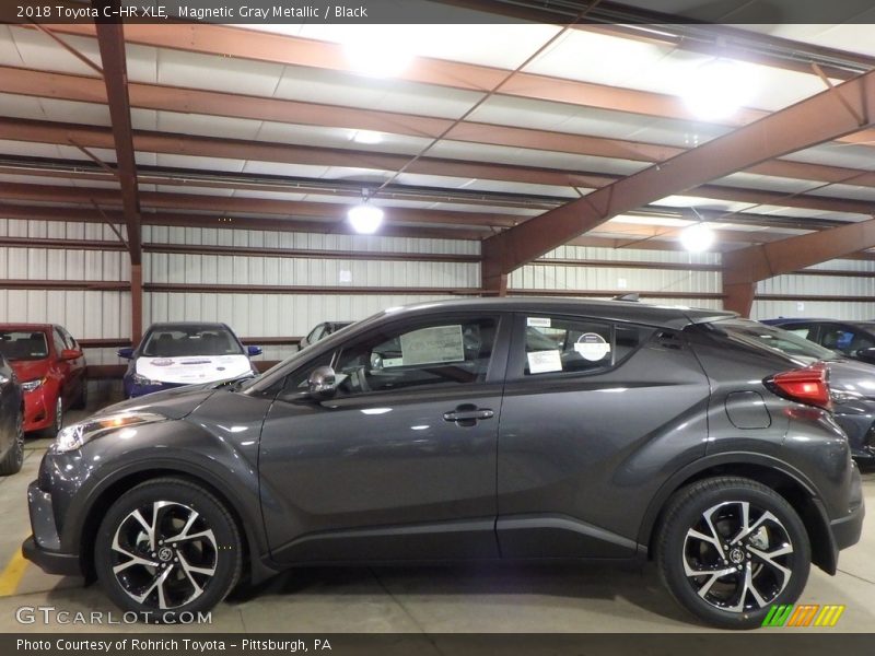 Magnetic Gray Metallic / Black 2018 Toyota C-HR XLE
