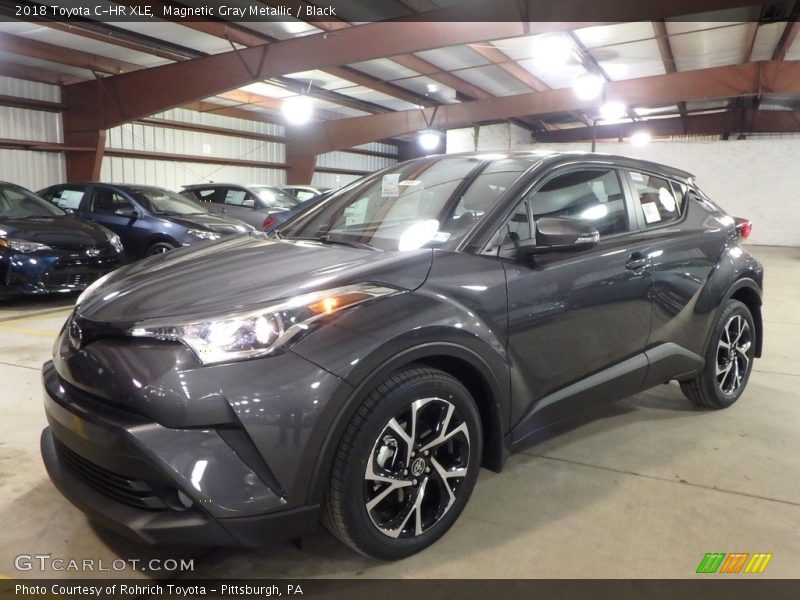 Magnetic Gray Metallic / Black 2018 Toyota C-HR XLE