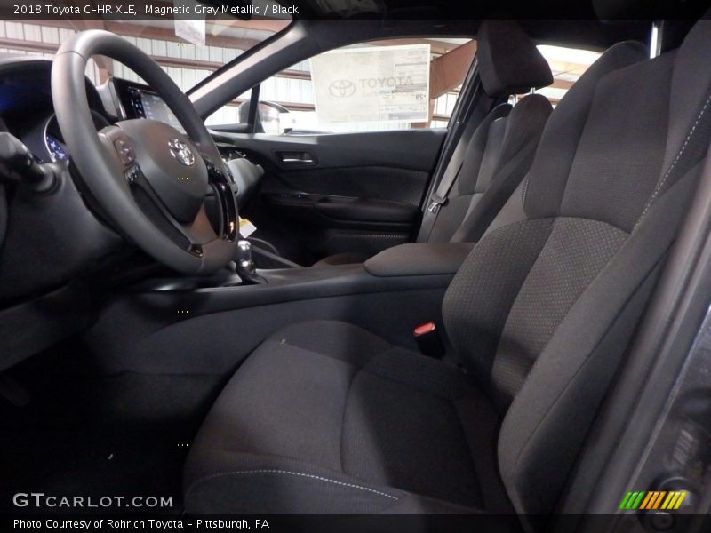 Magnetic Gray Metallic / Black 2018 Toyota C-HR XLE