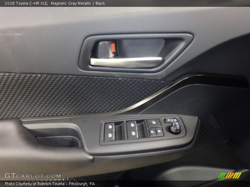 Magnetic Gray Metallic / Black 2018 Toyota C-HR XLE