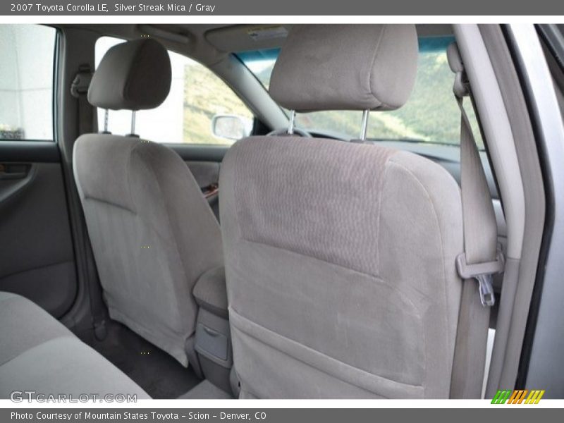 Silver Streak Mica / Gray 2007 Toyota Corolla LE