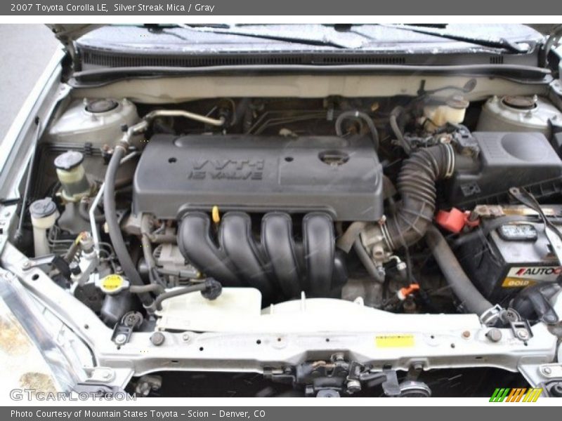 Silver Streak Mica / Gray 2007 Toyota Corolla LE