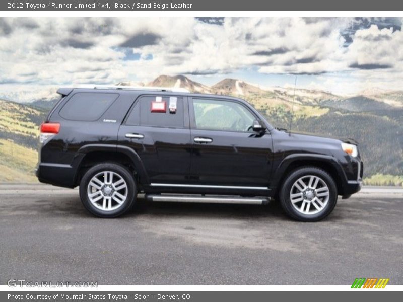 Black / Sand Beige Leather 2012 Toyota 4Runner Limited 4x4