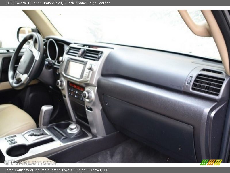 Black / Sand Beige Leather 2012 Toyota 4Runner Limited 4x4