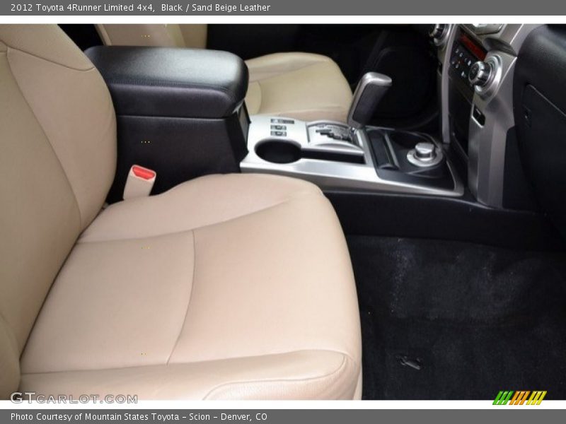Black / Sand Beige Leather 2012 Toyota 4Runner Limited 4x4