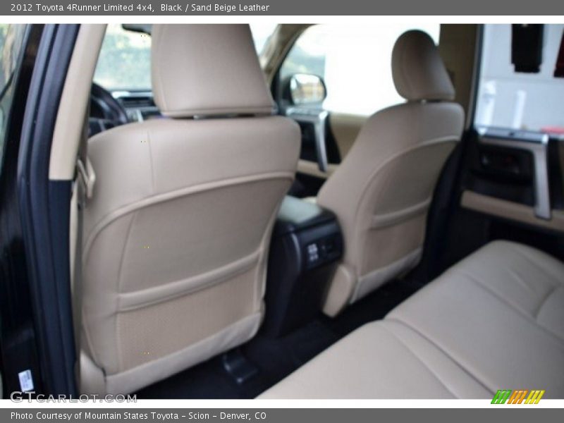 Black / Sand Beige Leather 2012 Toyota 4Runner Limited 4x4