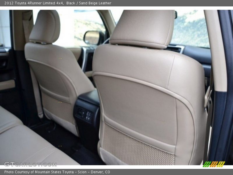 Black / Sand Beige Leather 2012 Toyota 4Runner Limited 4x4