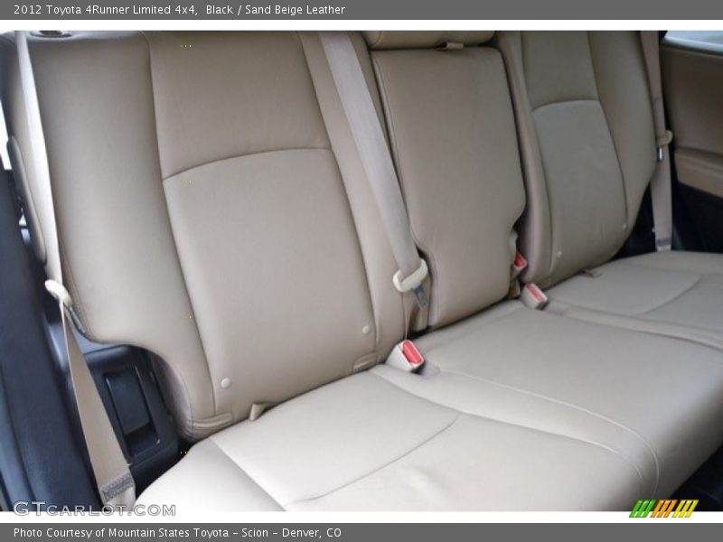 Black / Sand Beige Leather 2012 Toyota 4Runner Limited 4x4