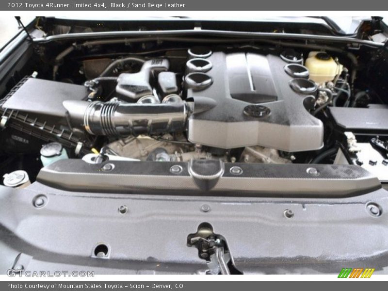 Black / Sand Beige Leather 2012 Toyota 4Runner Limited 4x4