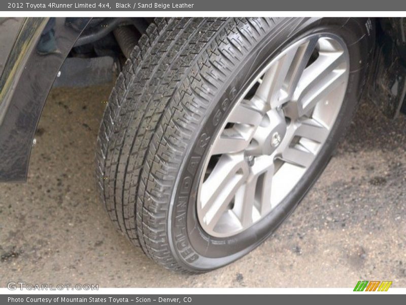 Black / Sand Beige Leather 2012 Toyota 4Runner Limited 4x4