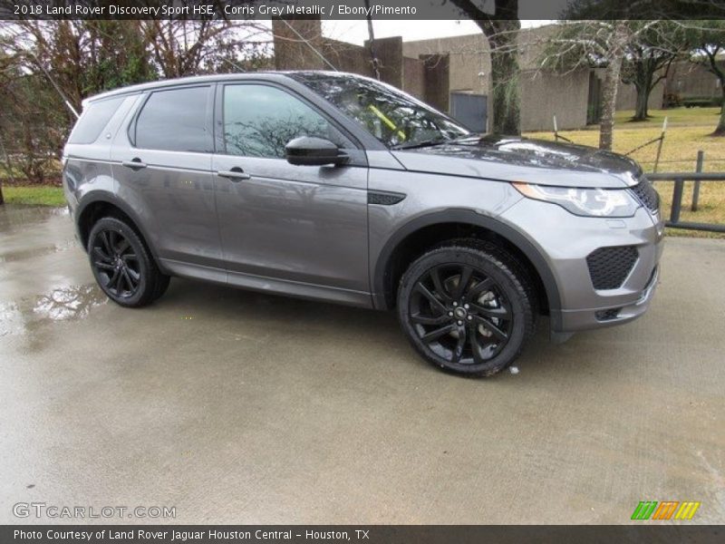 Corris Grey Metallic / Ebony/Pimento 2018 Land Rover Discovery Sport HSE