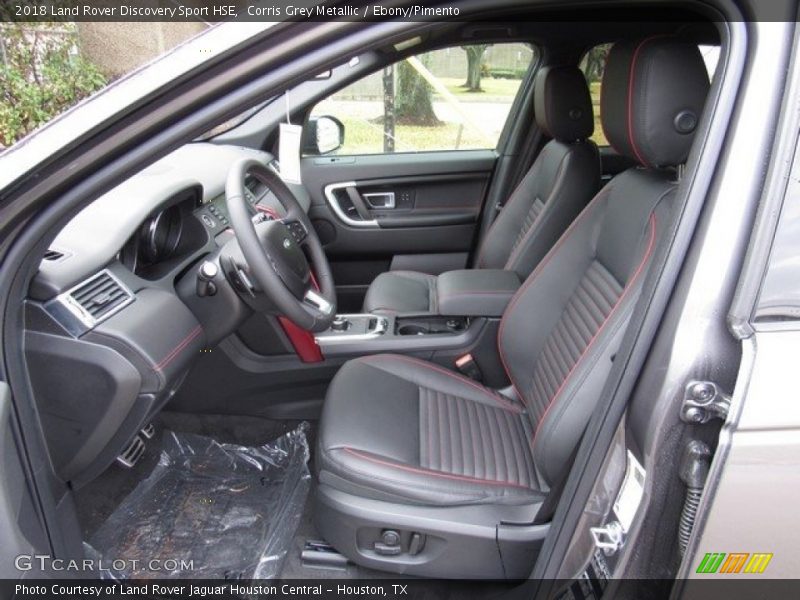  2018 Discovery Sport HSE Ebony/Pimento Interior