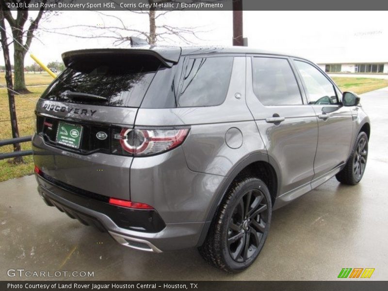 Corris Grey Metallic / Ebony/Pimento 2018 Land Rover Discovery Sport HSE