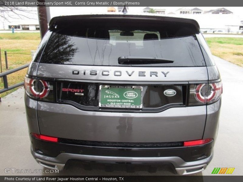 Corris Grey Metallic / Ebony/Pimento 2018 Land Rover Discovery Sport HSE