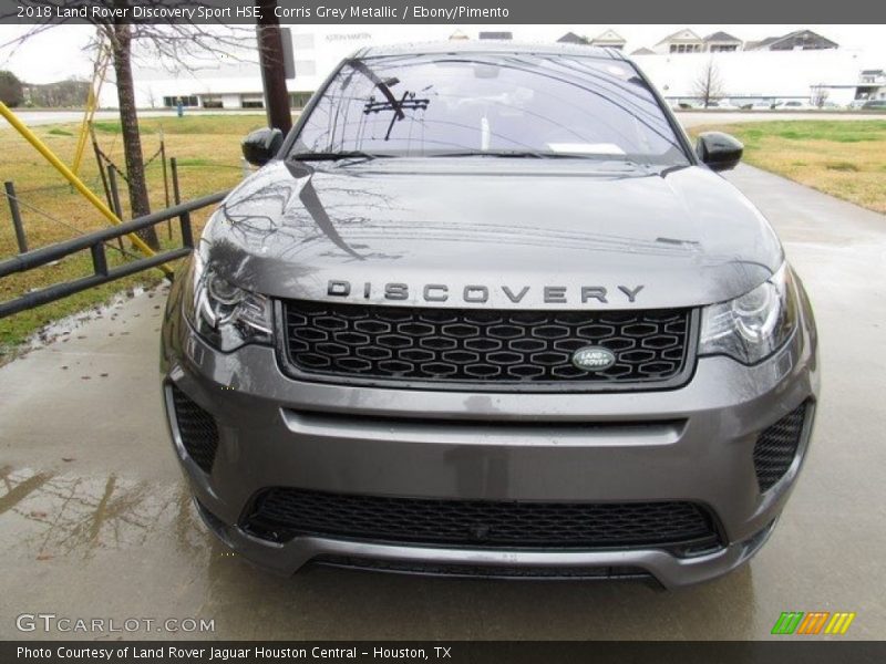 Corris Grey Metallic / Ebony/Pimento 2018 Land Rover Discovery Sport HSE