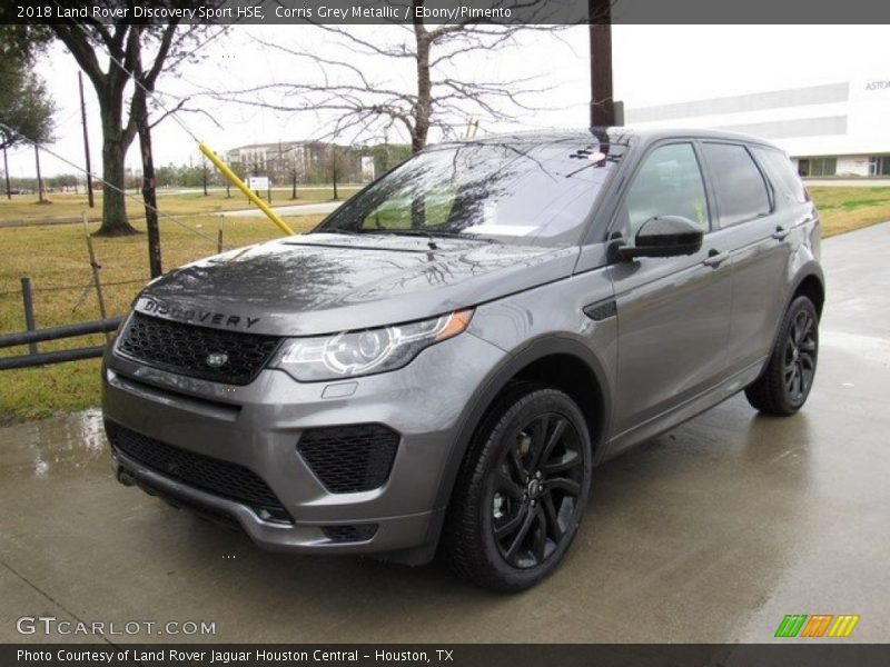 Corris Grey Metallic / Ebony/Pimento 2018 Land Rover Discovery Sport HSE