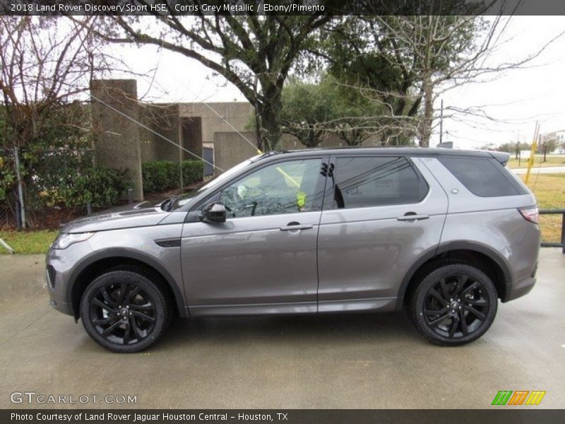 Corris Grey Metallic / Ebony/Pimento 2018 Land Rover Discovery Sport HSE