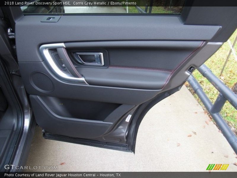 Corris Grey Metallic / Ebony/Pimento 2018 Land Rover Discovery Sport HSE